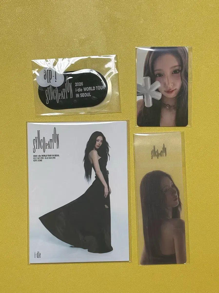 アイドゥルコンサート2日目 Neverland ZONE ミヨン トレカ しおり