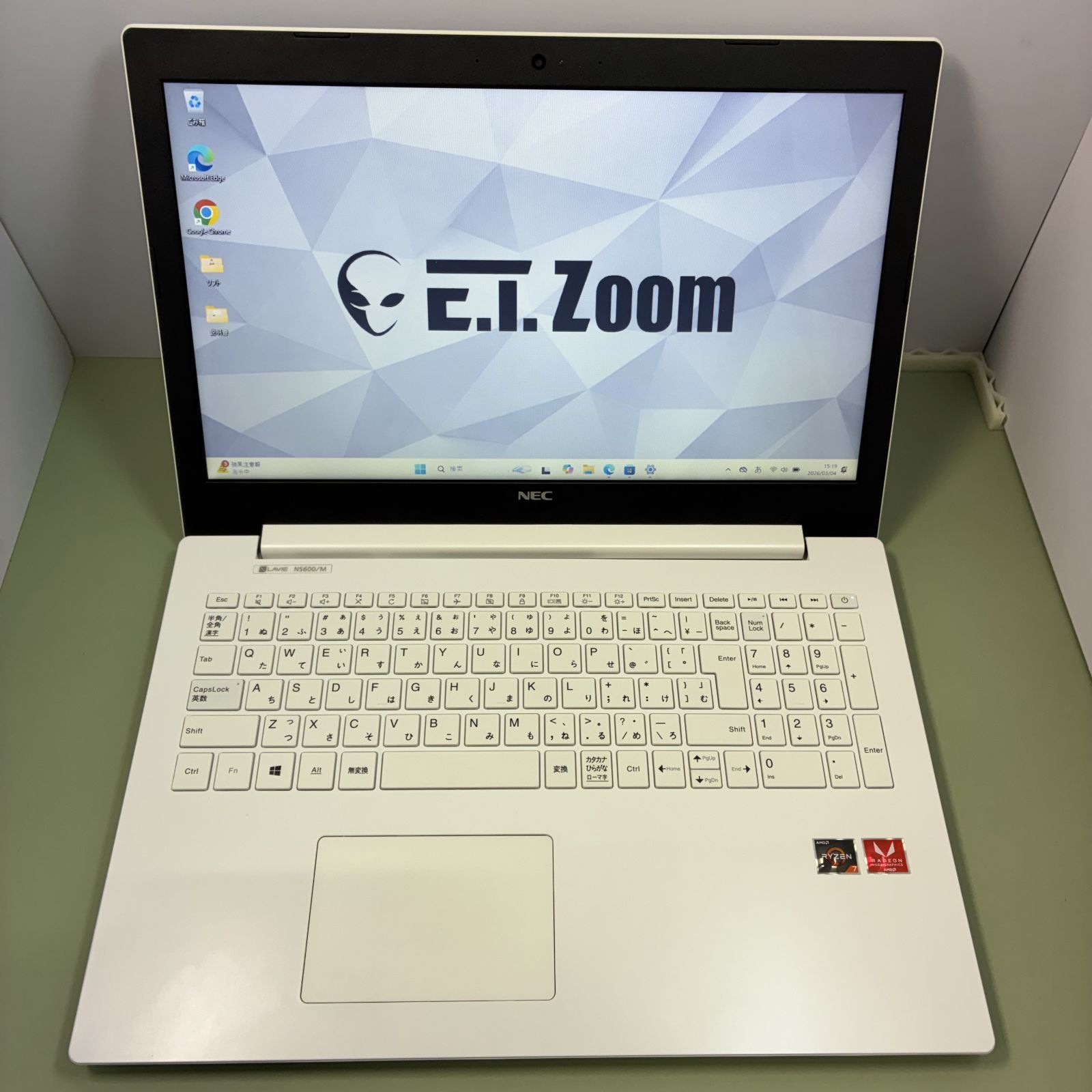 初期設定済み NEC LAVIE NS600/M SSD256GB メモリ8GB Windows11 ノート