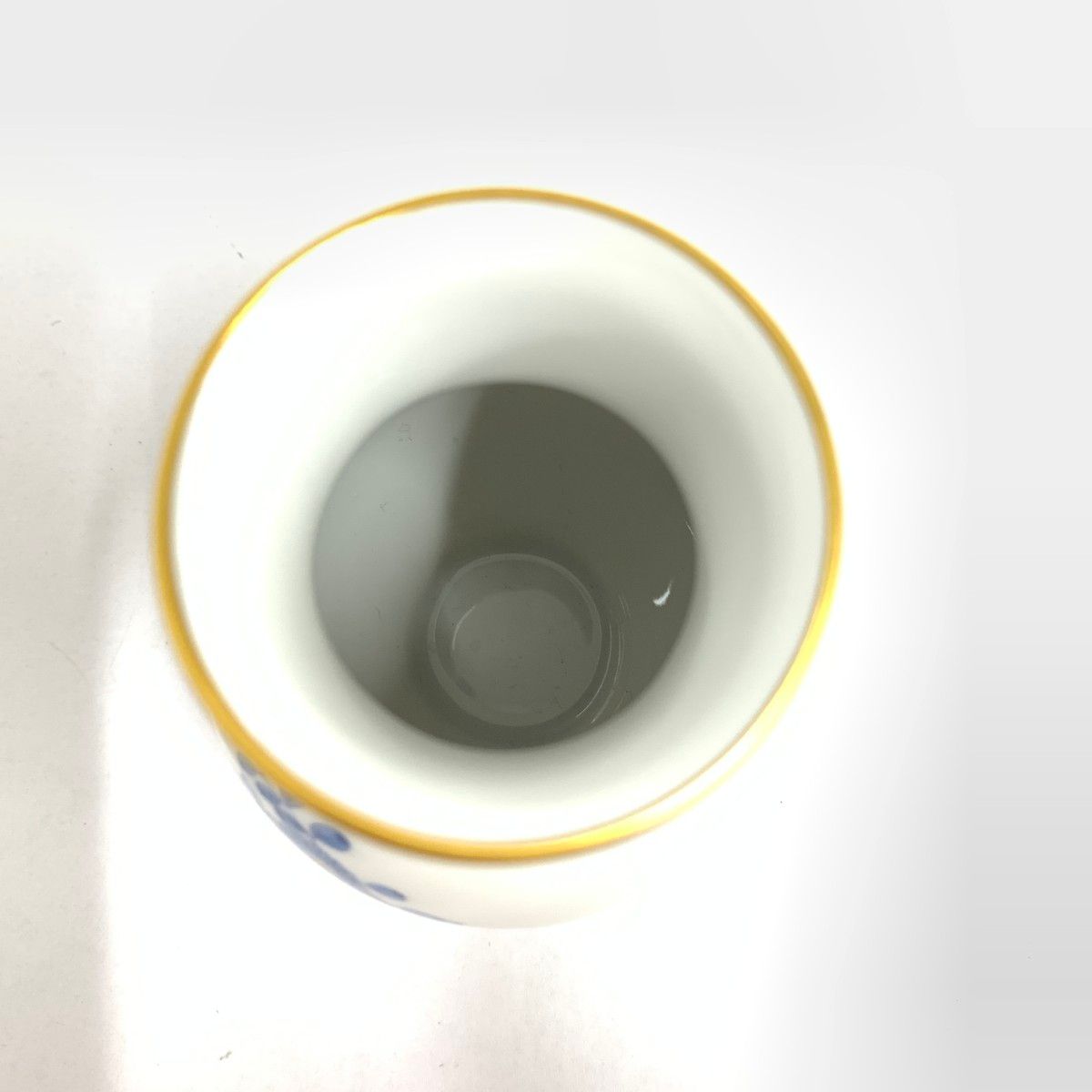 Meissen マイセン フラワーベース/インドの華 高さ8.5 ホワイト/ブルー