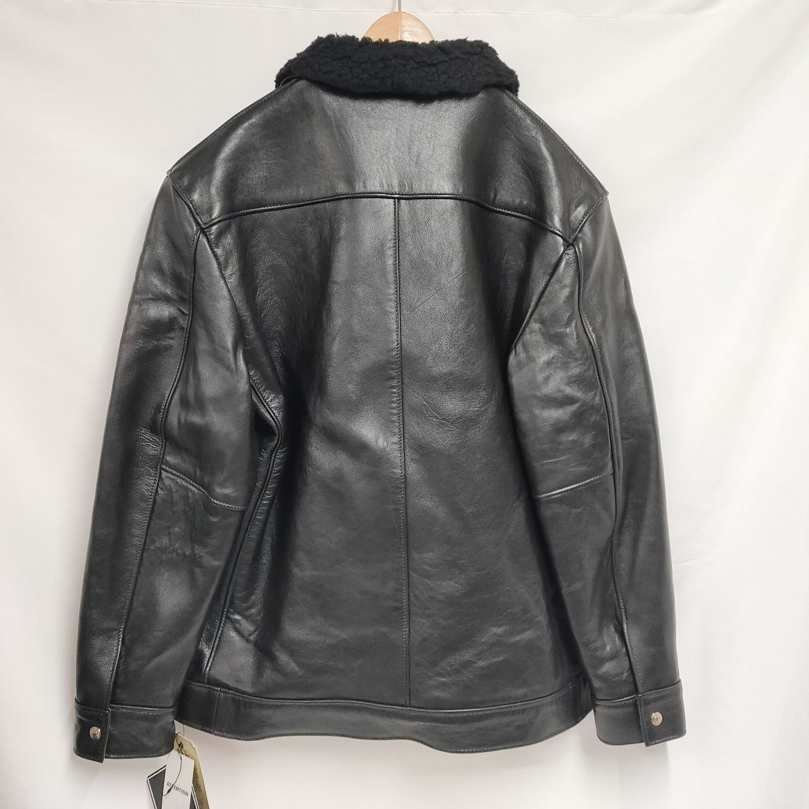 新品 未使用 ショット カラーボア ランチ ジャケット ブラック 2XL 