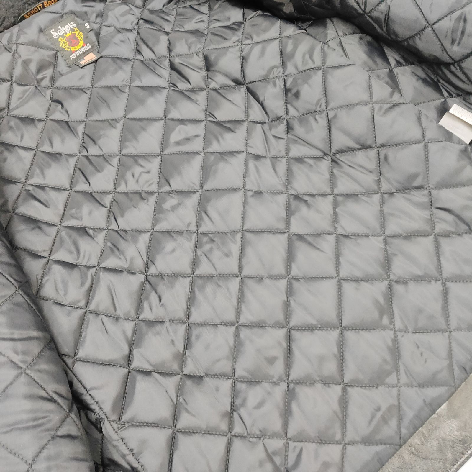 新品 未使用 ショット カラーボア ランチ ジャケット ブラック 2XL