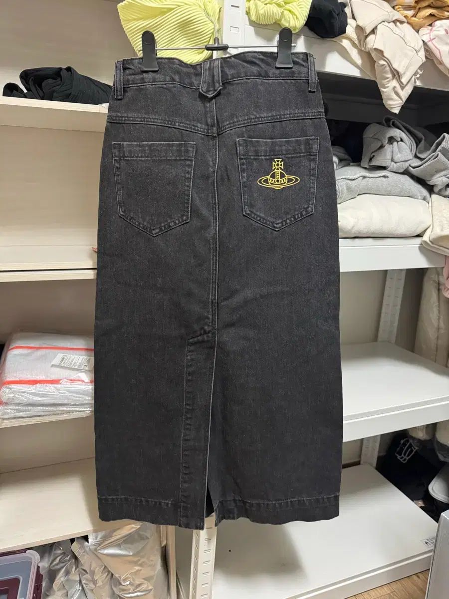 VIVIENNE WESTWOOD ANGLOMANIA ブラックデニムスカート 36 - メルカリ