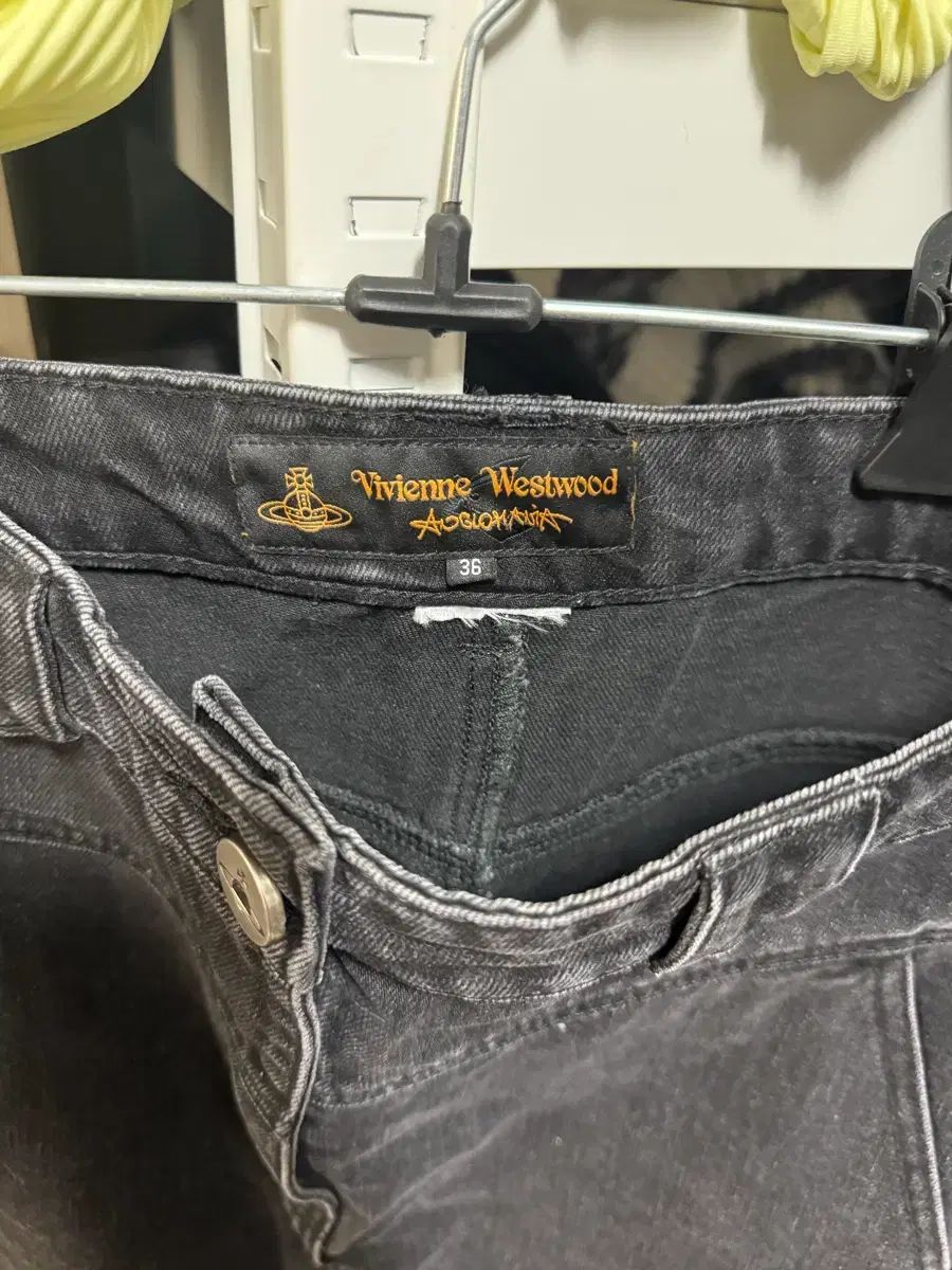 VIVIENNE WESTWOOD ANGLOMANIA ブラックデニムスカート 36 - メルカリ