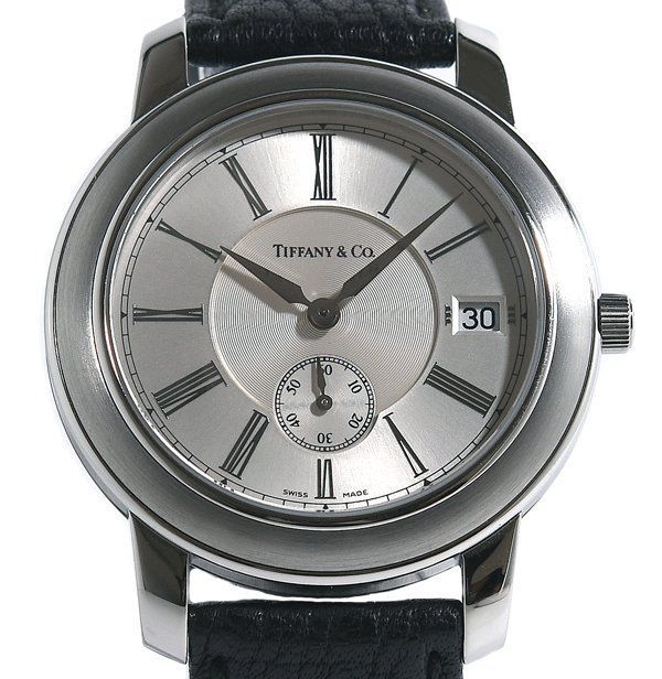 ☆電池交換済！美品！TIFFANY&Co. ティファニー マークラウンド