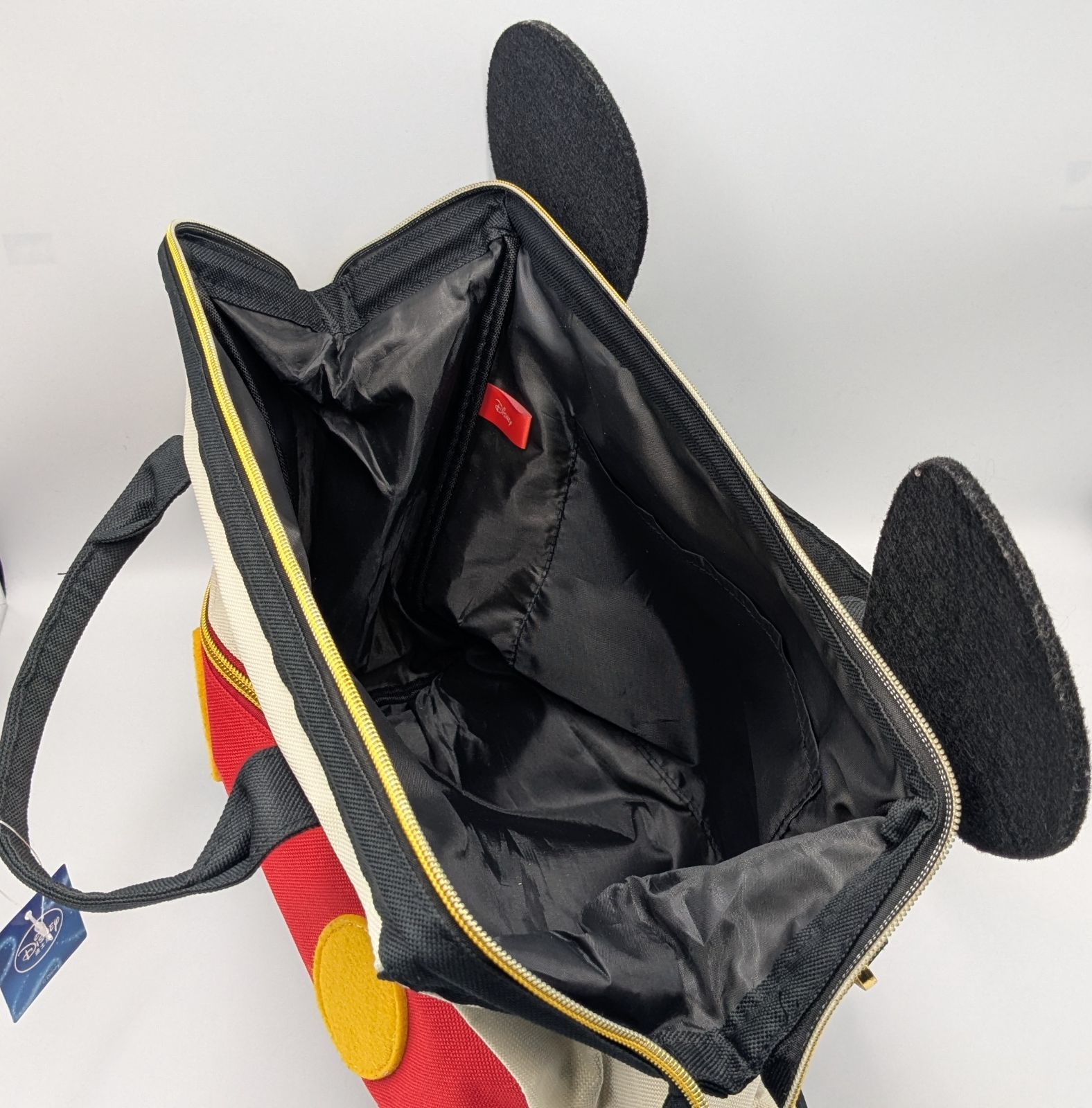 ディズニー ミッキーマウス 2WAY スクエアバッグ リュック ショルダー