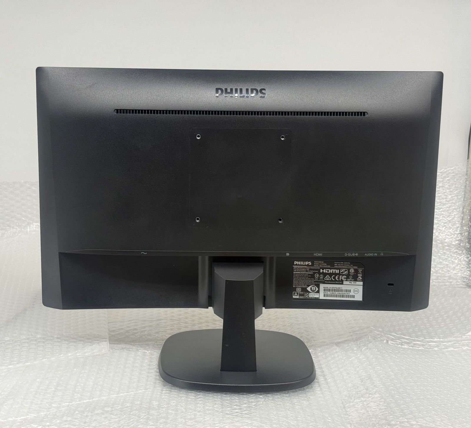 PHILIPS 223V7QJAB/11 21.5型 FHD液晶モニター 中古 - メルカリ
