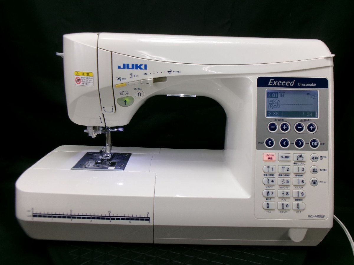 ☆ジューキコンピュータミシン☆エクシード ドレスメイク HZL-F400JP