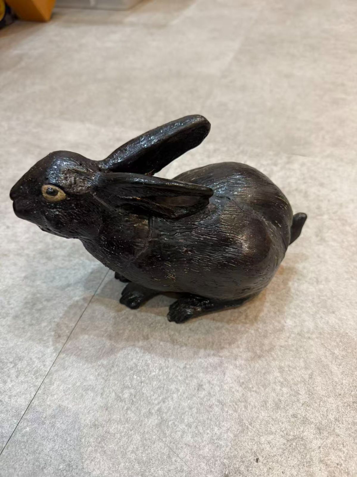 古美術】 兎 置物 民藝 骨董 時代物 縁起物 - メルカリ