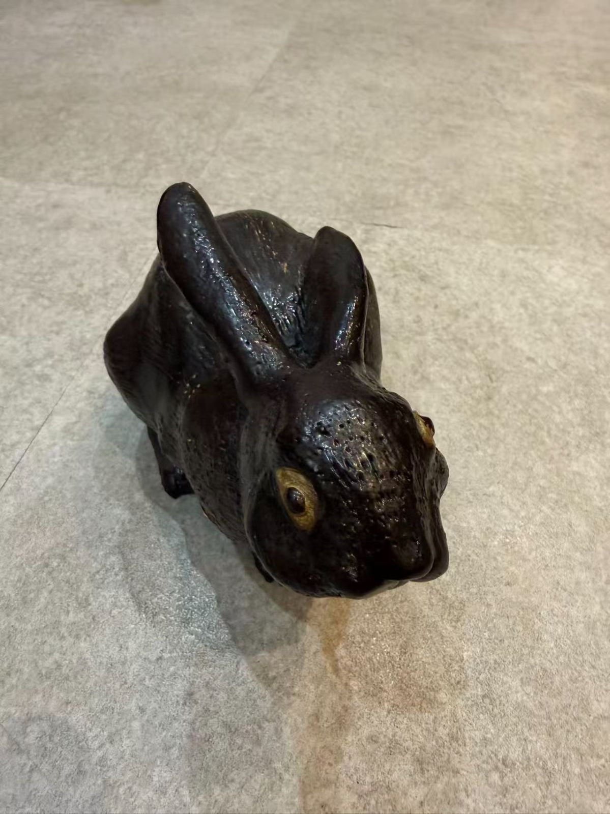 古美術】 兎 置物 民藝 骨董 時代物 縁起物 - メルカリ