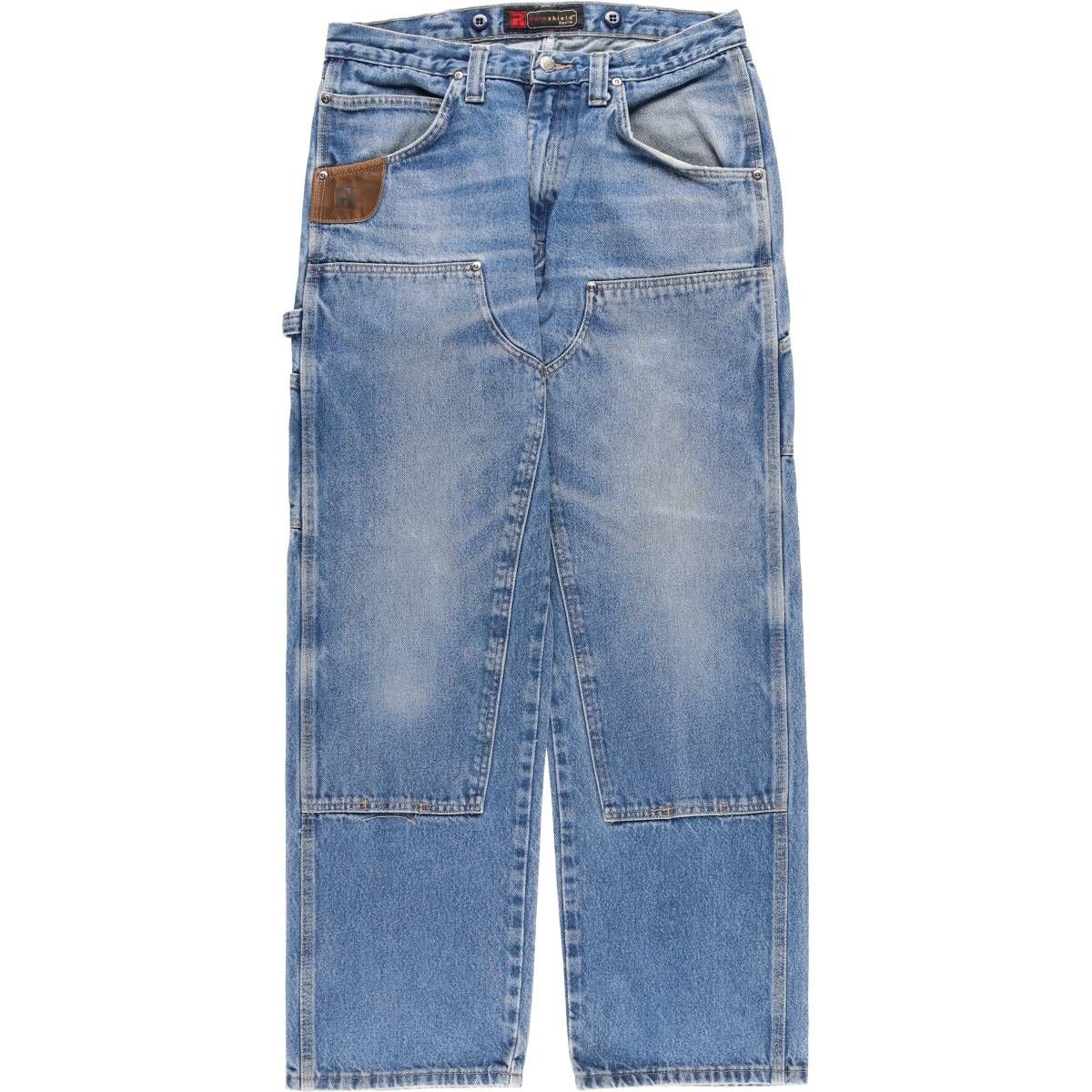 古着 ラングラー Wrangler RIGGS WORKWEAR durashield ダブルニー
