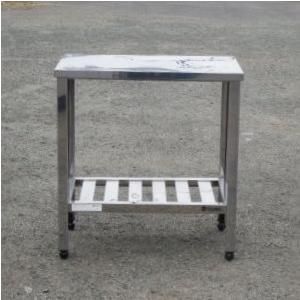 アズマ 業務用 ステンレス 作業台 W750 D450 H800mm 厨房 W75D45H80cm