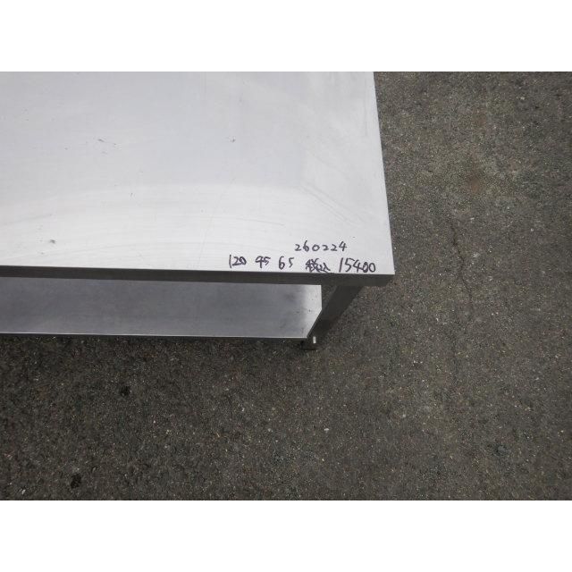 業務用 ステンレス 作業台 W1200 D450 H650mm 厨房 ガス台 コンロ台 