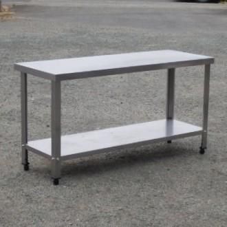 業務用 ステンレス 作業台 W1200 D450 H650mm 厨房 ガス台 コンロ台