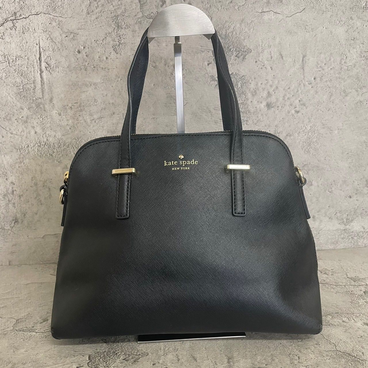 レザー ハンドバッグ spade 2way 極美品kate 通販・人気 美品 
