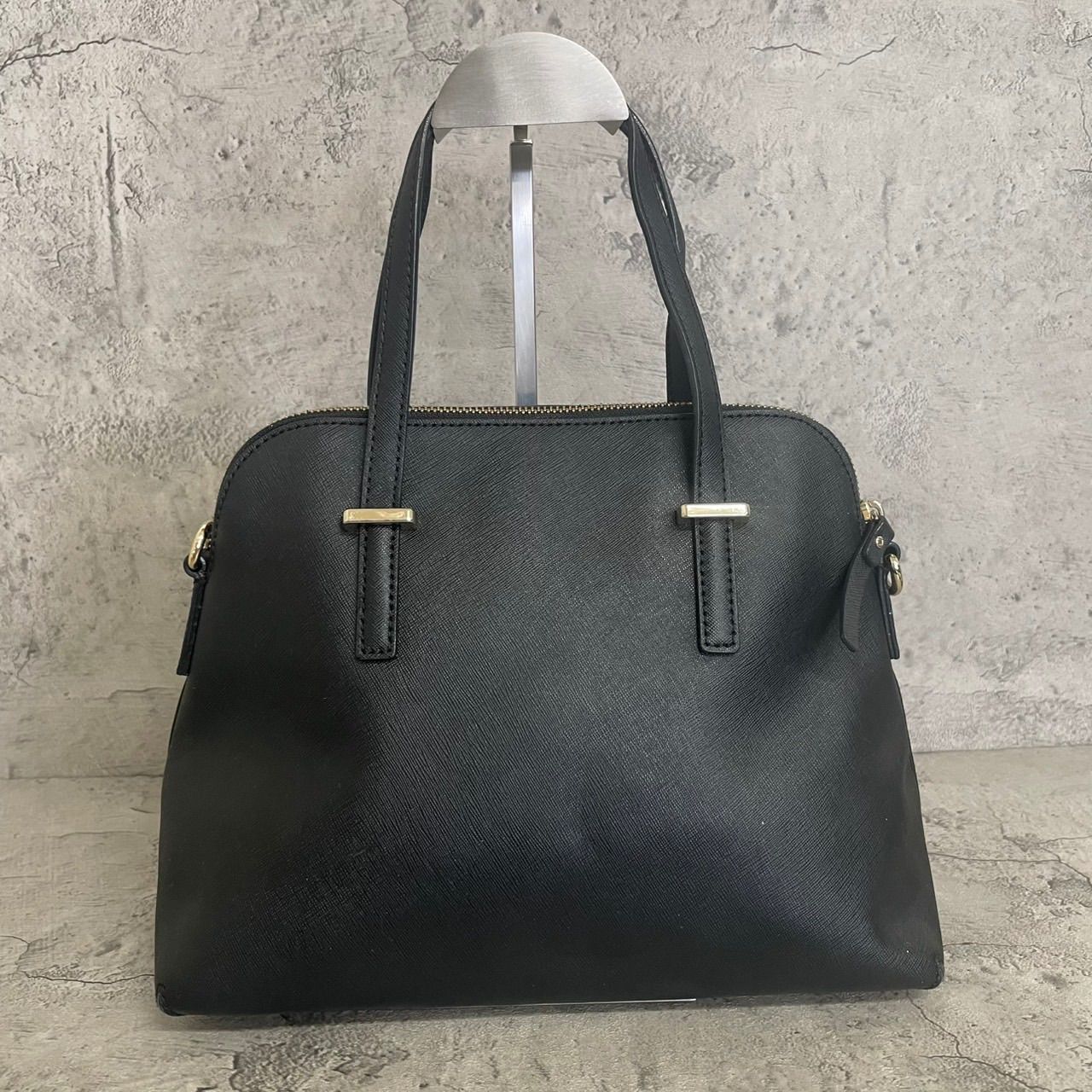 極美品 kate spade new york ケイトスペード ハンドバッグ レザー