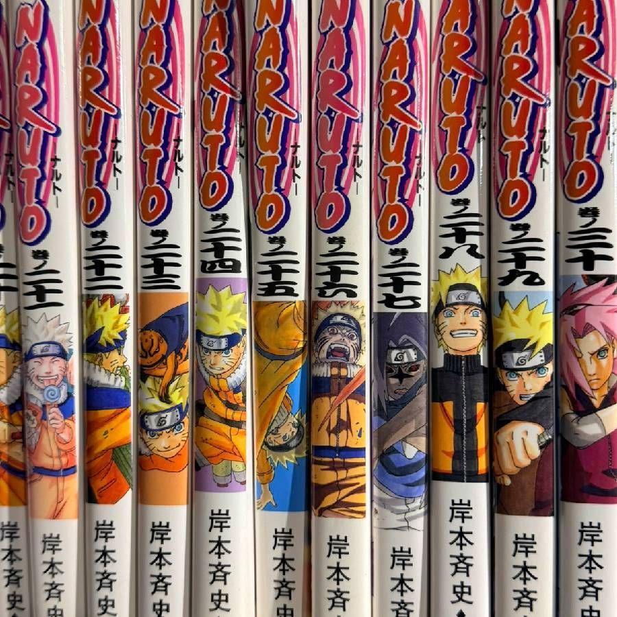 全巻セット】 NARUTO ナルト 漫画 コミック1-72 全巻セット 初版含む