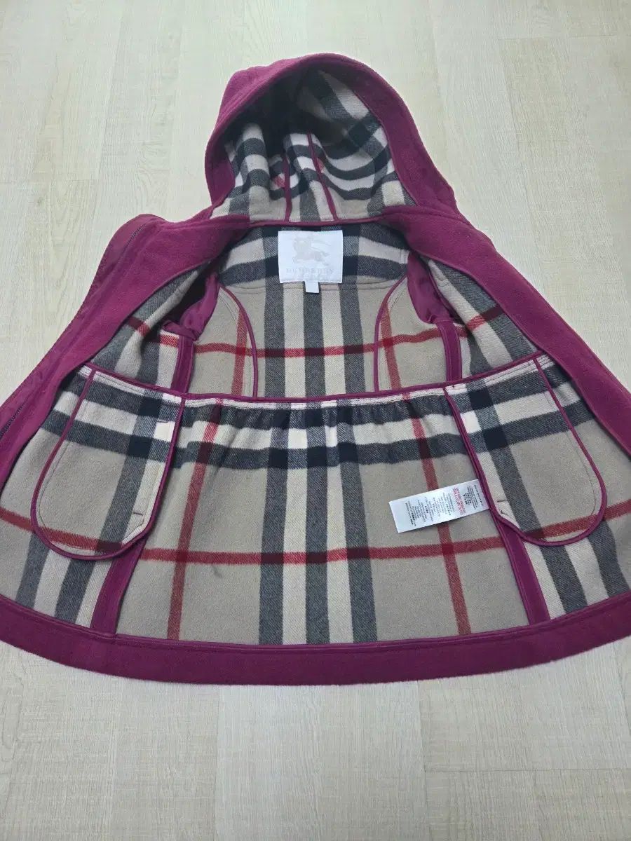 4Y バーバリーキッズ ダッフル ウールコート - メルカリ