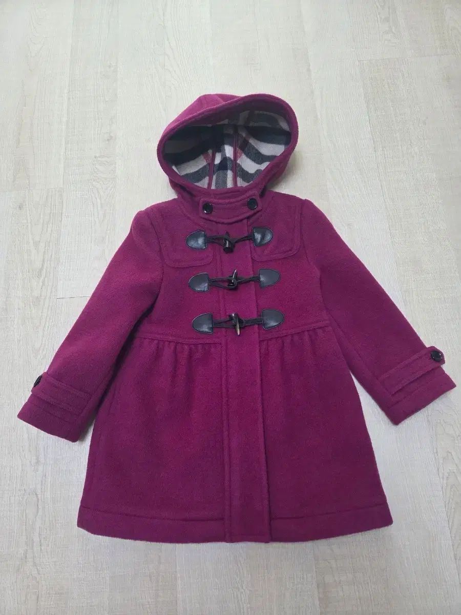 4Y バーバリーキッズ ダッフル ウールコート - メルカリ
