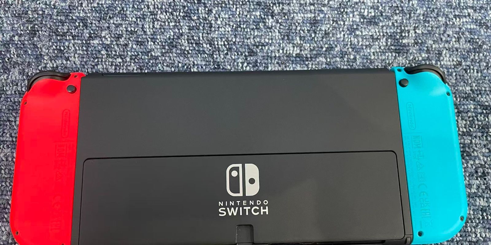 美品 Nintendo Switch (有機ELモデル) ネオンブルー・ネオンレッド