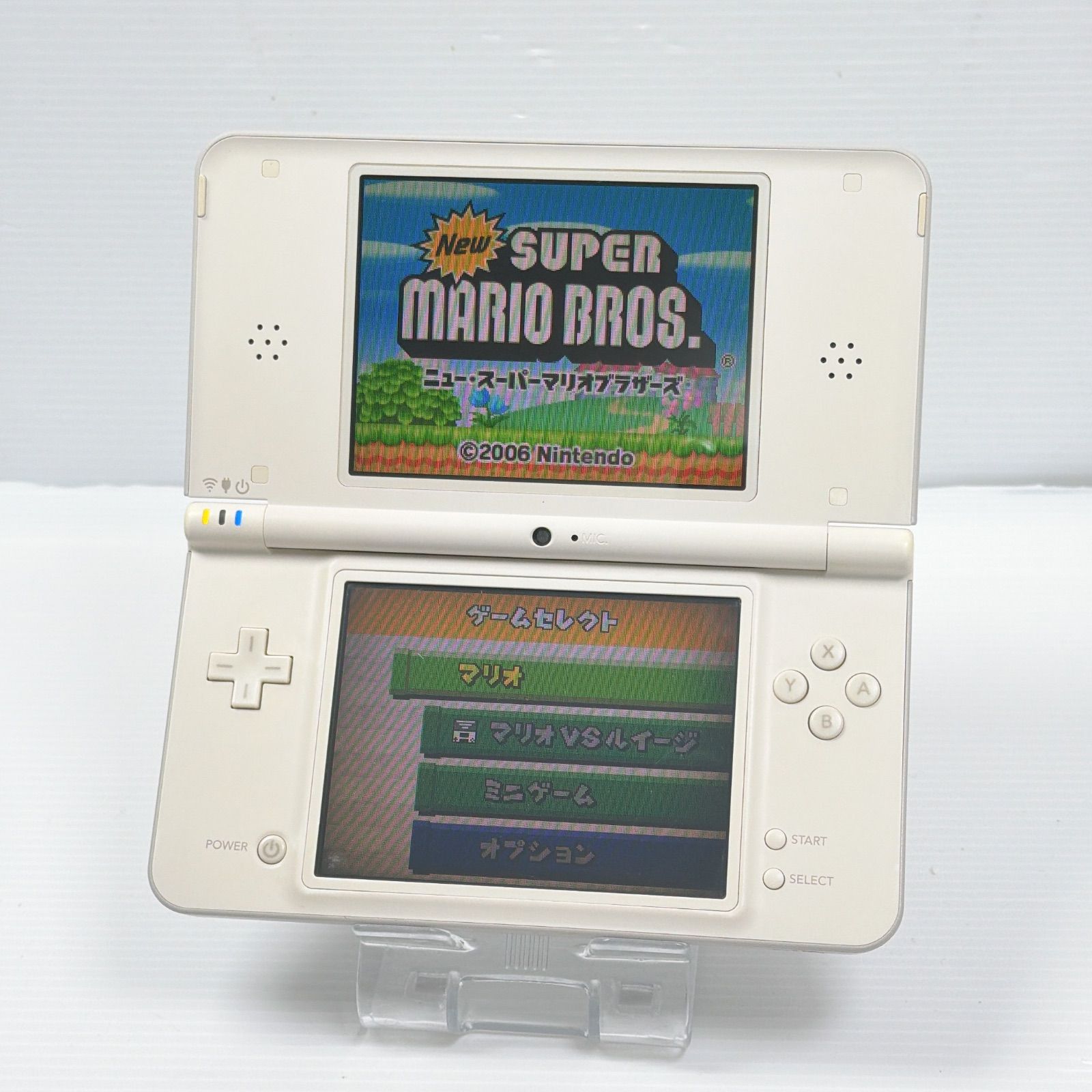 ニンテンドー DSiLL ナチュラルホワイト 遊べるセット 動作確認済み