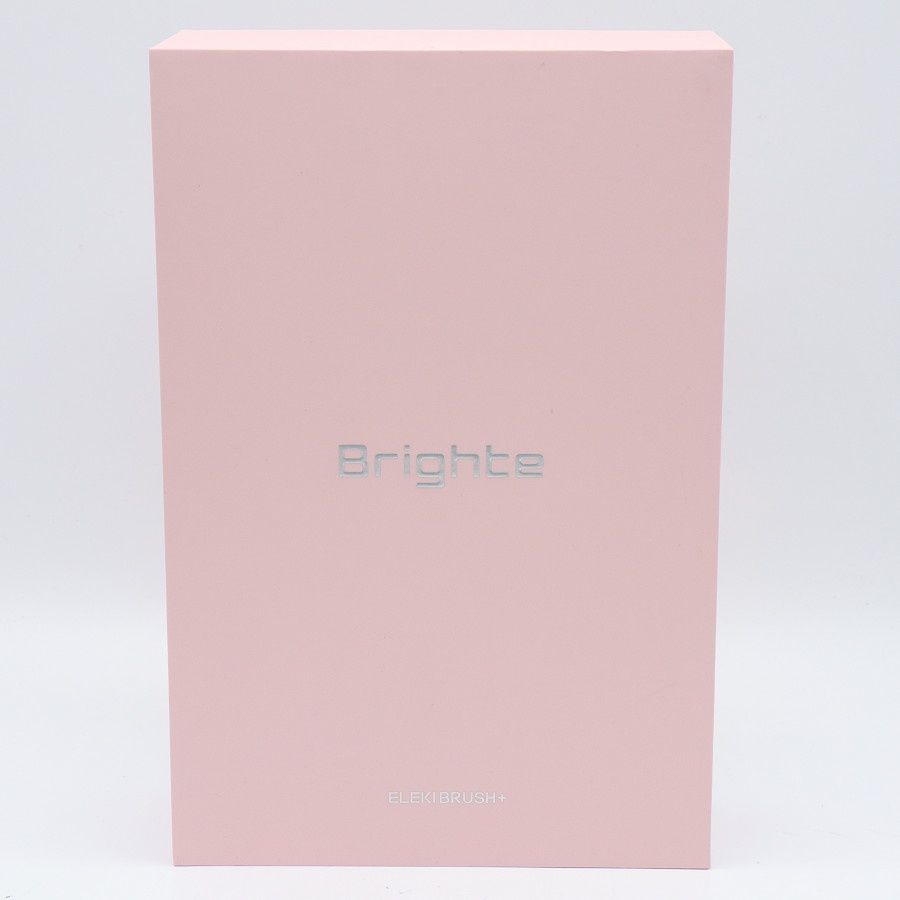 美品】Brighte ELEKI BRUSH+ BRT-FSB180 ピンク エレキコーム付 美顔器