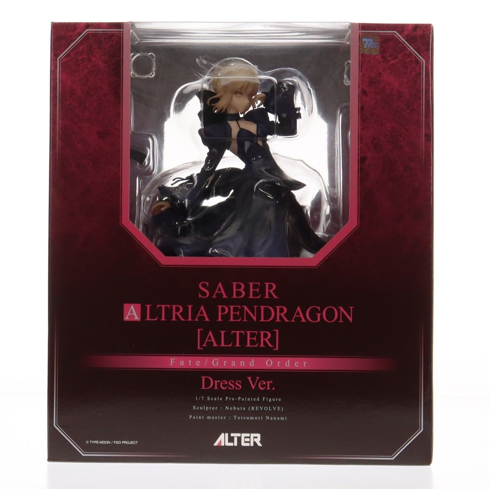 セイバー ドレス フィギュア Fate stay night UBW より ドレス姿の