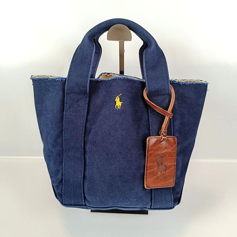美品 POLO RALPH LAUREN ポロラルフローレン デニムトートバッグ