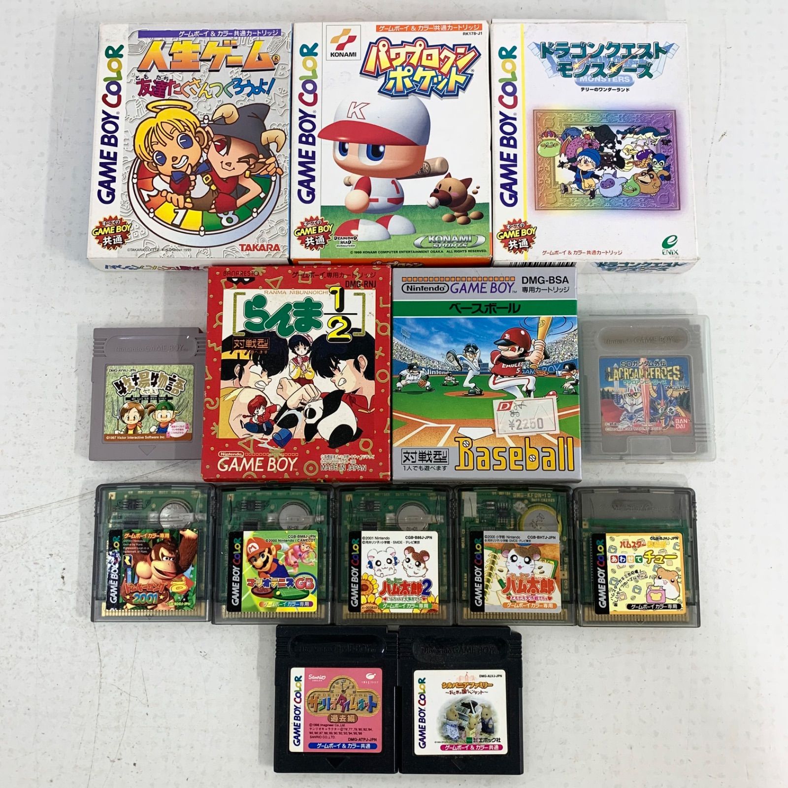 ソフトまとめ売り　【3DS/DS/GBA】 ニンテンドーDS、ゲームボーイソフトまとめ売り ジャンク品