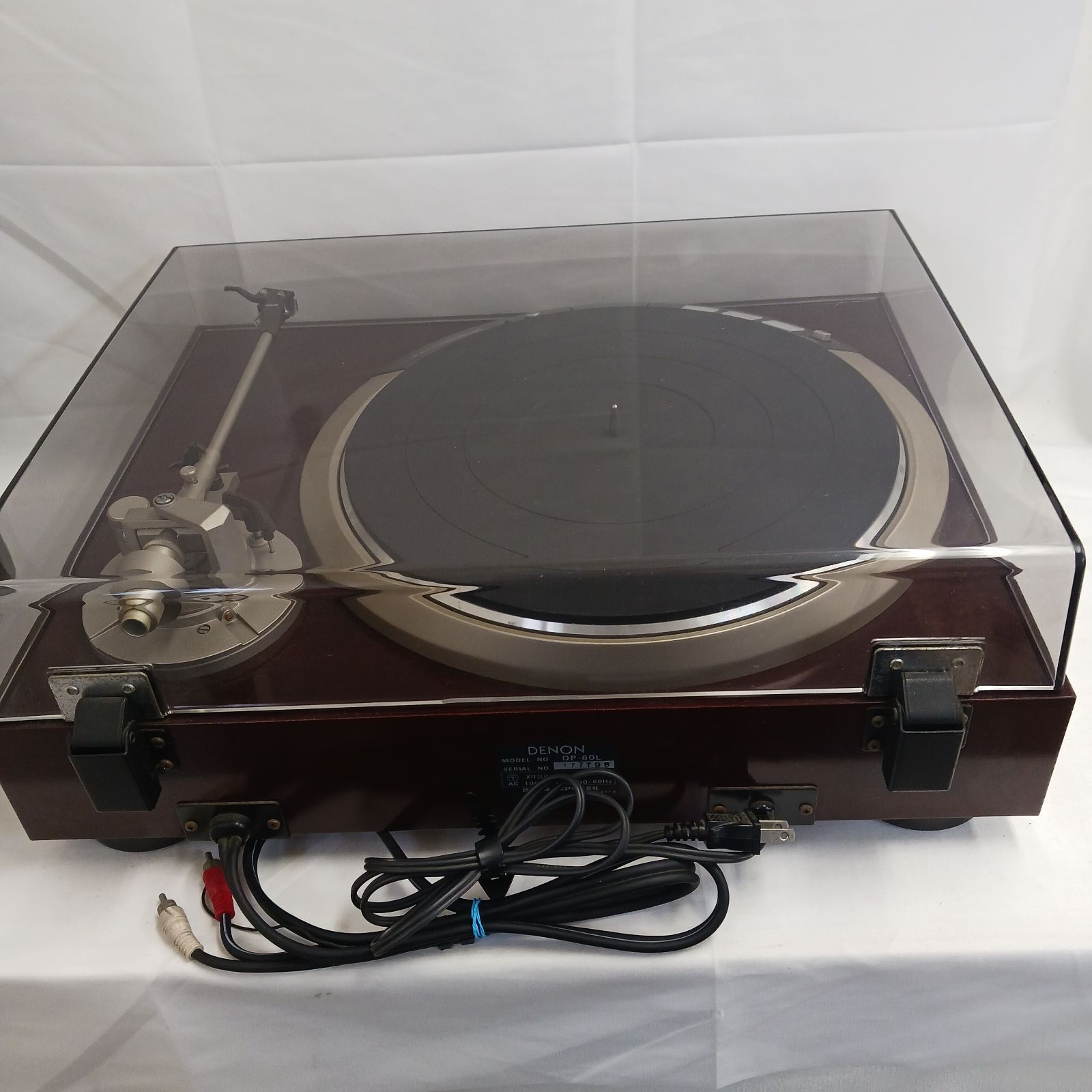 □DENON□オートリフトアッププレーヤー□DP-57L/針付□中古□ ☆即決 