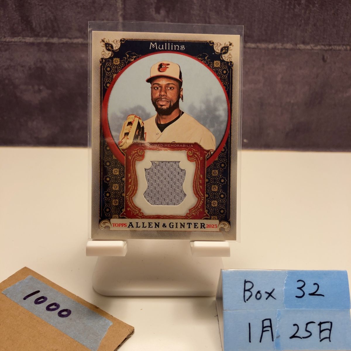 2023 Topps Allen & Ginter Cedric Mullins Baltimore Orioles Game