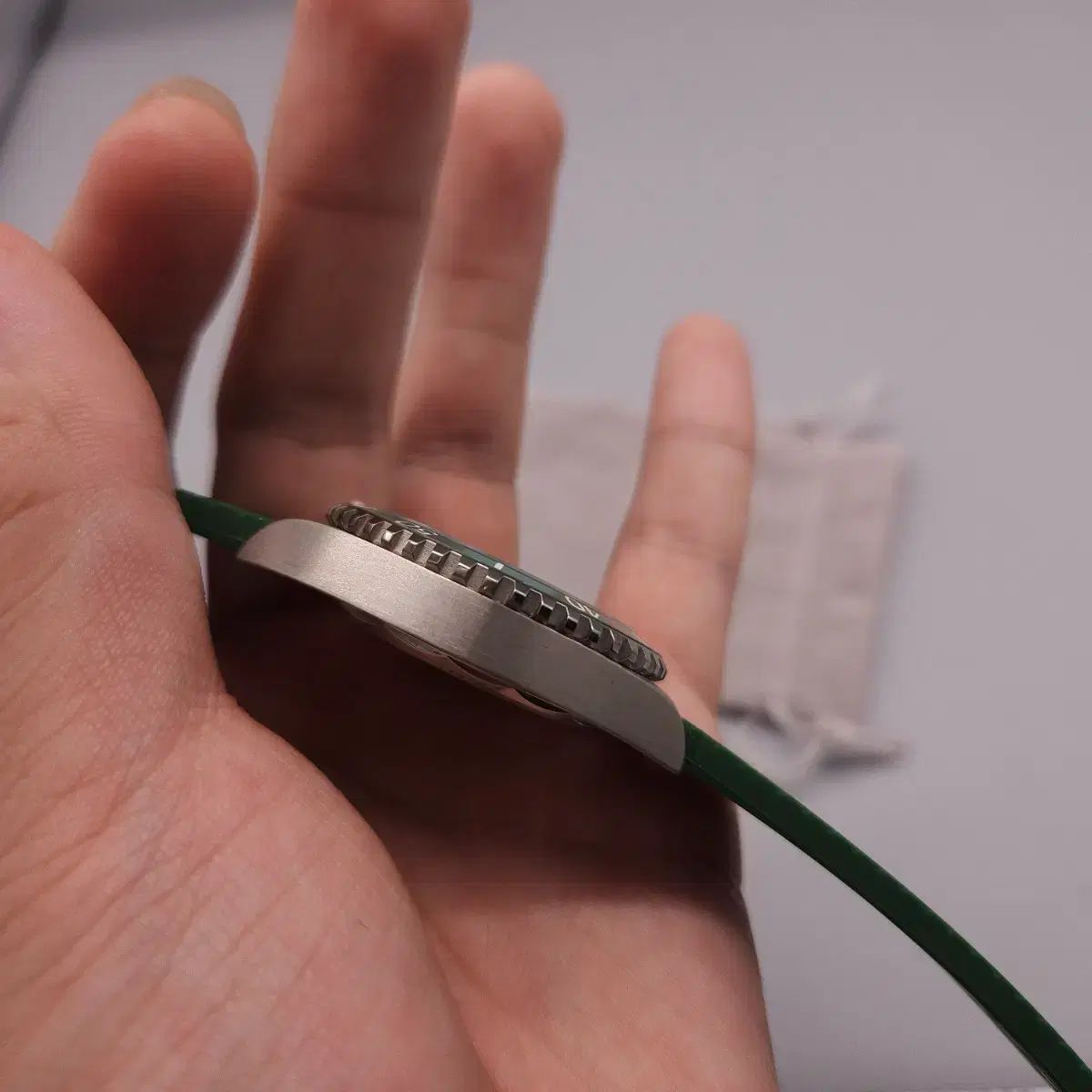 ボーダーLEE氏タートルダイバー時計