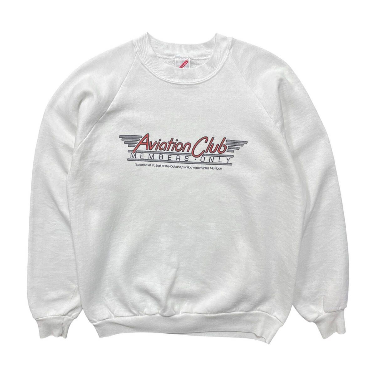 古着 USA製 90S JERZEES アヴィエーションクラブ 飛行機 ヴィンテージ