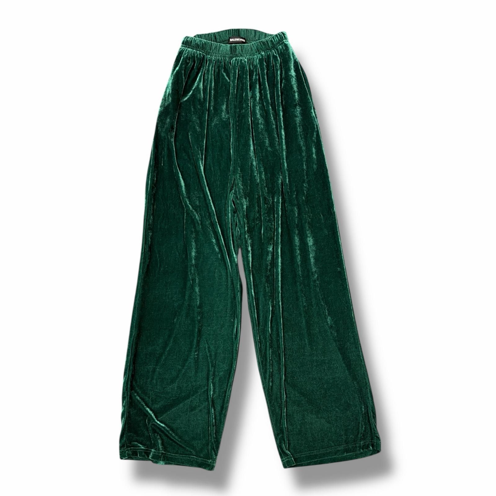 国内正規 BALENCIAGA 17AW Velour Easy Pants ベロアイージーパンツ