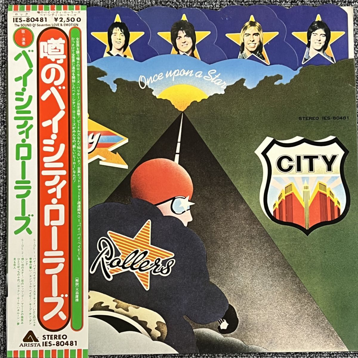BAY CITY ROLLERS 噂のベイ・シティ・ローラーズ 紙ジャケット ベイ