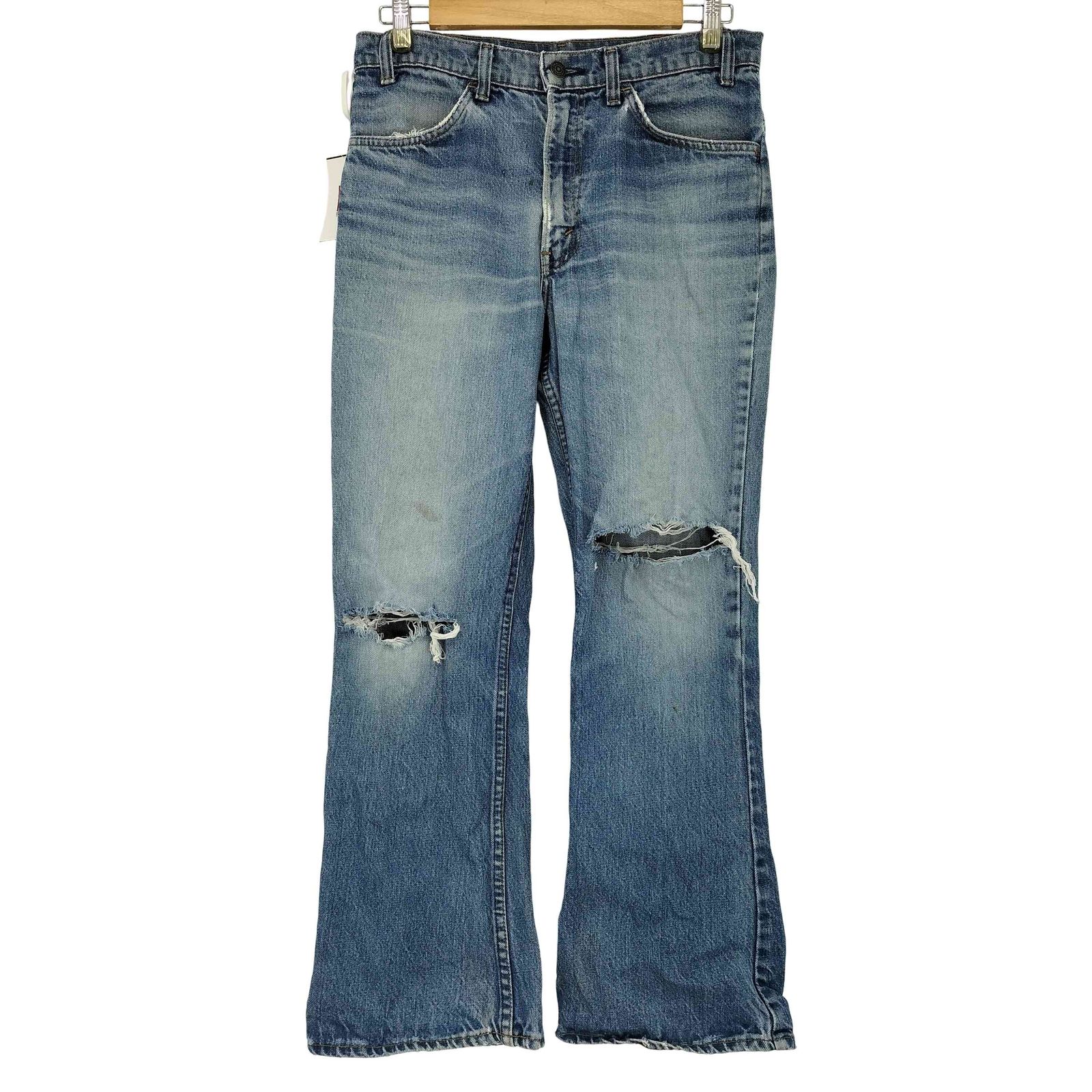 リーバイス Levis 70s 42TALON オレンジタブ 646 ダメージ加工