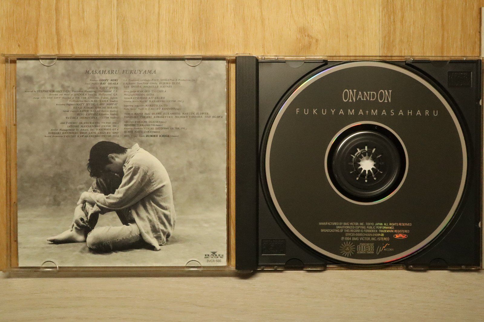 国内盤CD☆福山雅治/Masaharu Fukuyama□ ON AND ON 【BVCR666