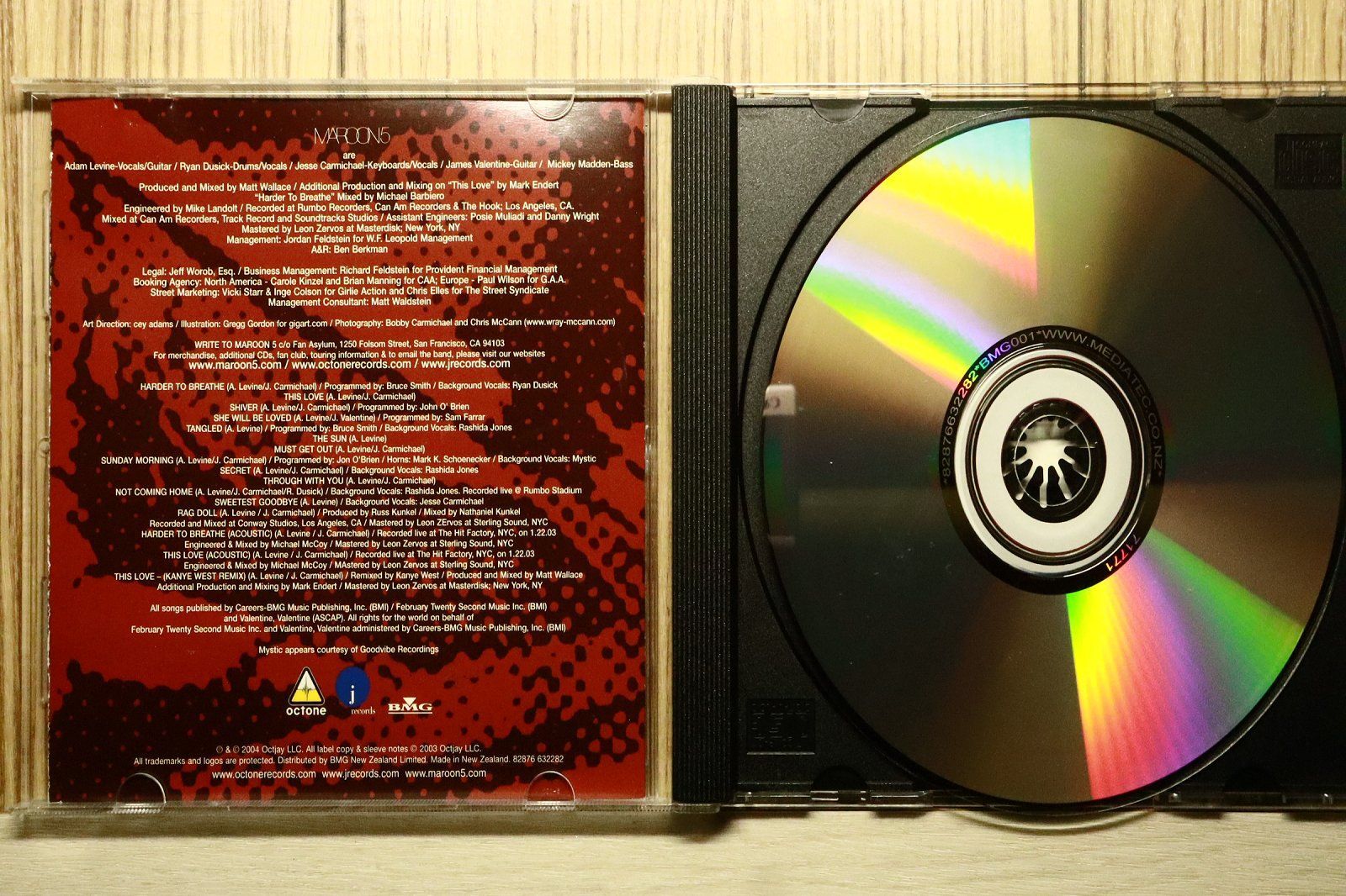 中古CD☆マルーン5/Maroon 5□ Songs About Jane 【82876632282