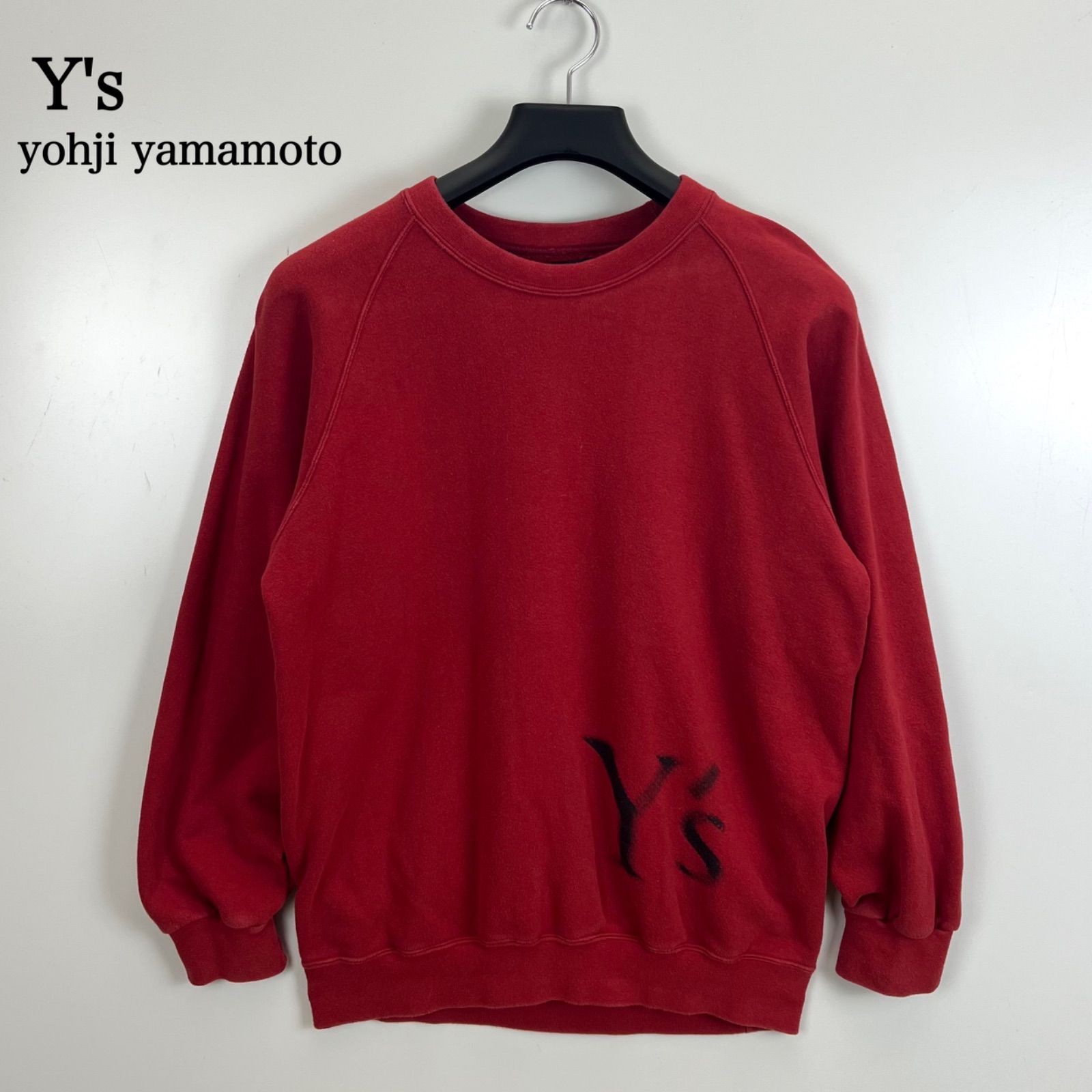 Y's yohji yamamoto archive spray logo sweatshirts 2 YO-T58-968
