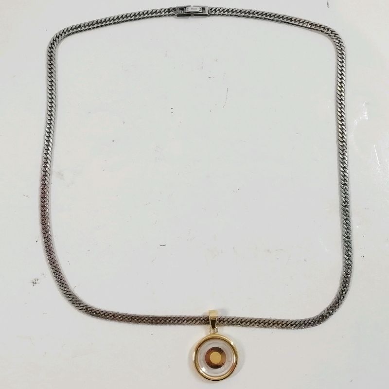 中古】NANO VIBE ナノバイブ ネックレス 喜平6面 - メルカリ