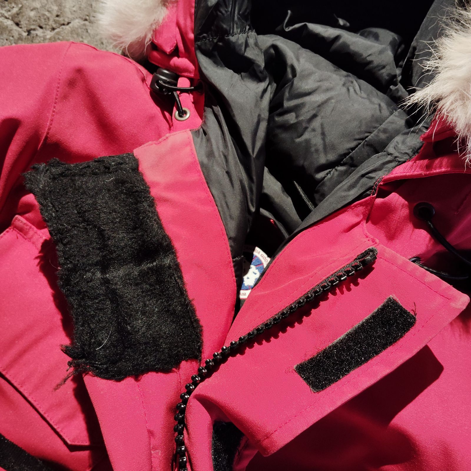 CANADA GOOSE CITADEL PARKA M レッド カナダグース シタデルパーカ