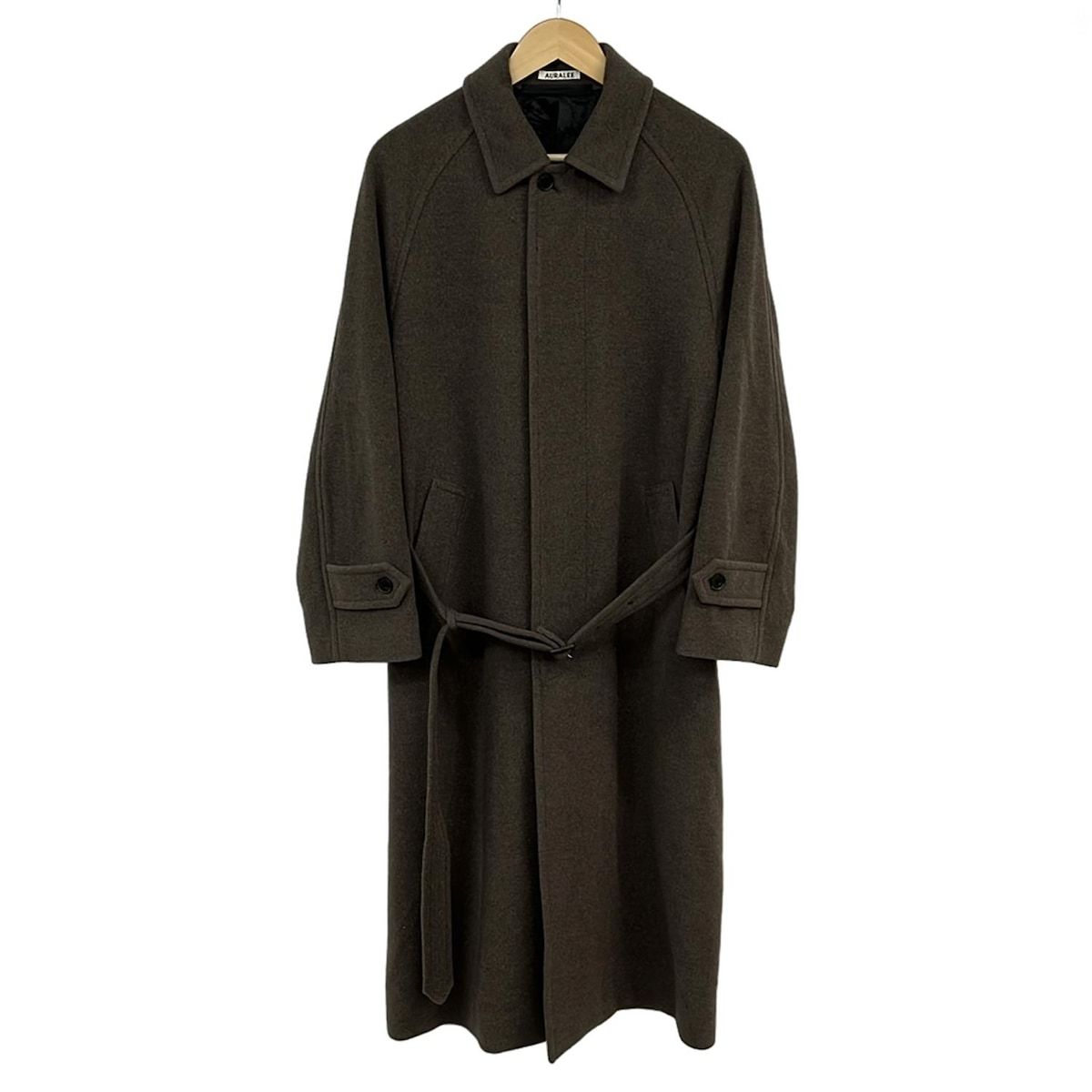AURALEE(オーラリー) コート サイズ1 S メンズ美品 - グレーベージュ