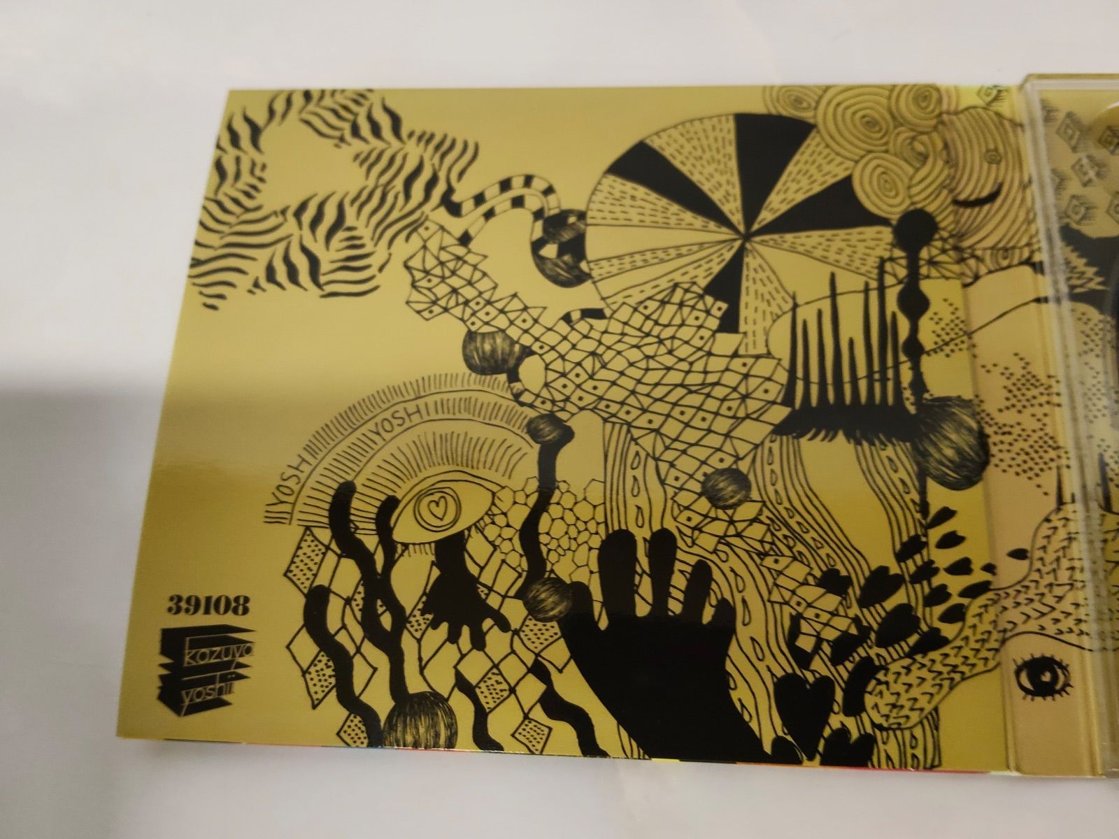CD0083 吉井和哉 39108 CD+DVD 初回盤 Kazuya Yoshii THE YELLOW