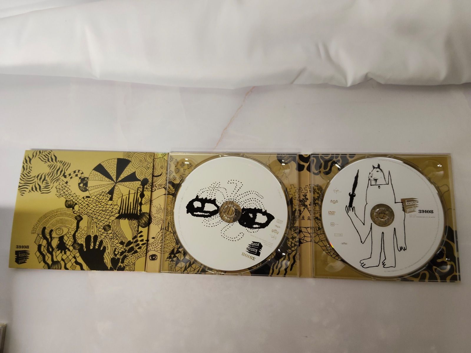 CD0083 吉井和哉 39108 CD+DVD 初回盤 Kazuya Yoshii THE YELLOW