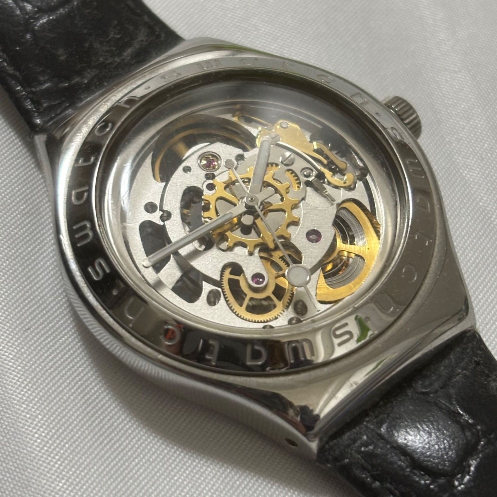送料無料】Swatch/スウォッチ/Irony Automatic/アイロニー/スケルトン