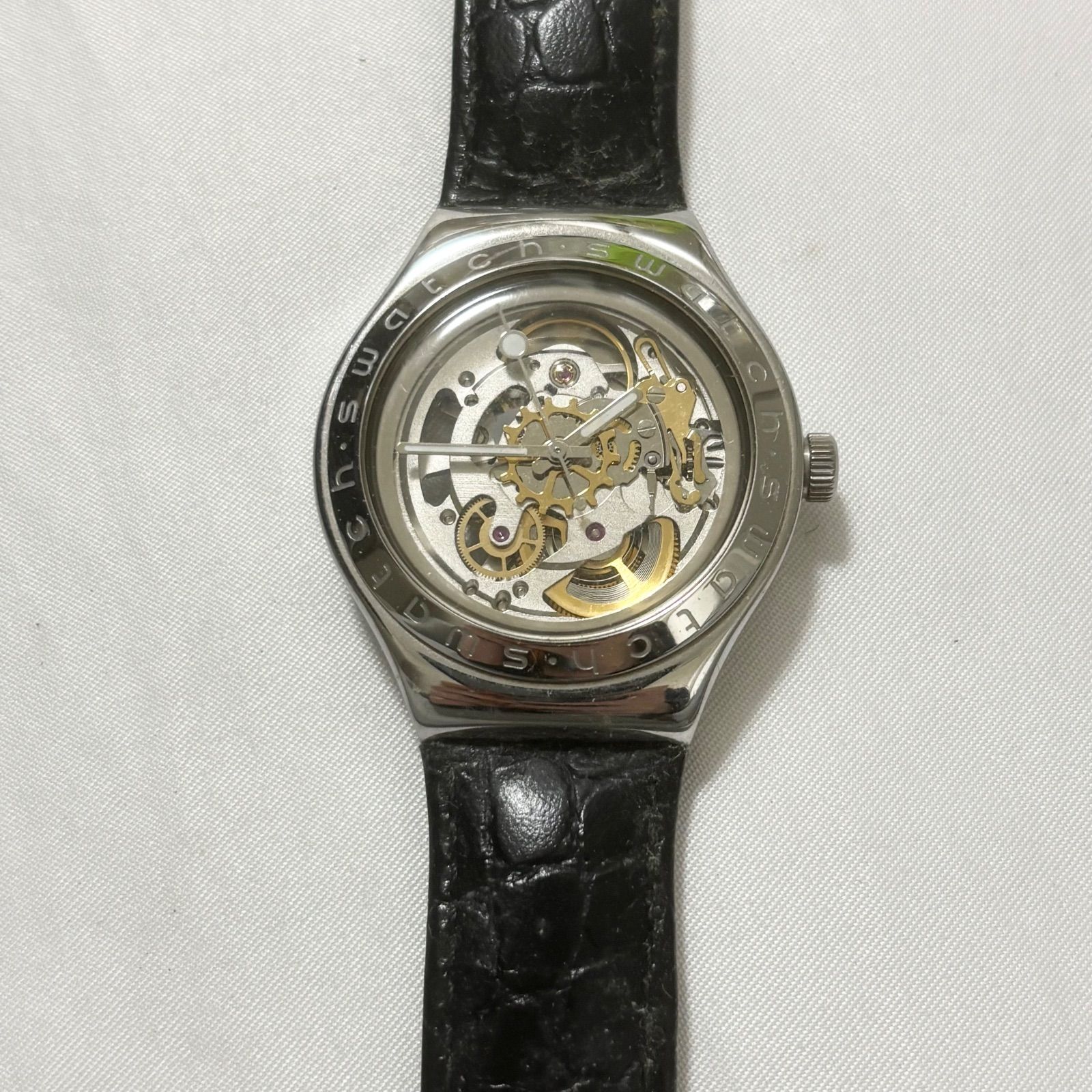 送料無料】Swatch/スウォッチ/Irony Automatic/アイロニー/スケルトン