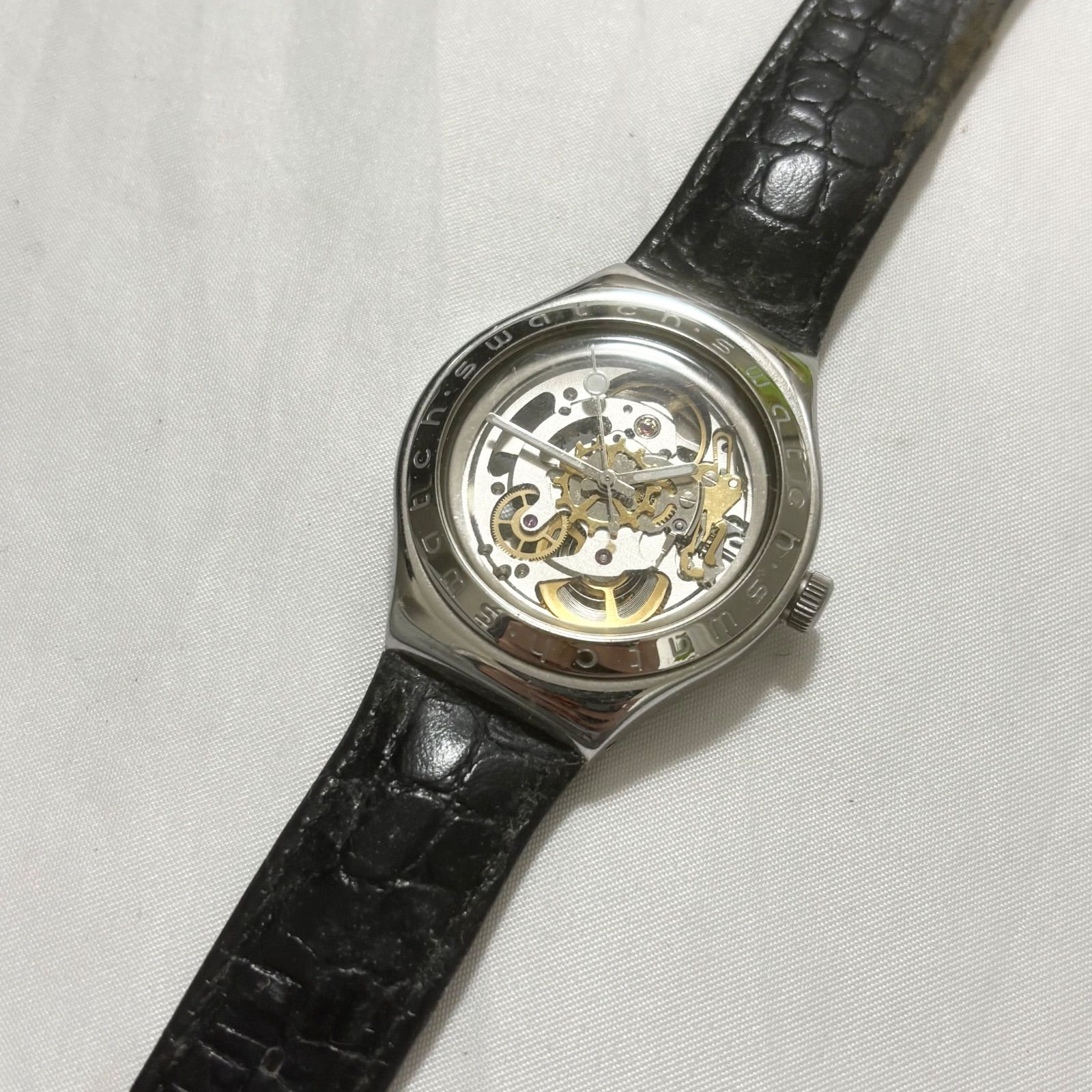 送料無料】Swatch/スウォッチ/Irony Automatic/アイロニー/スケルトン