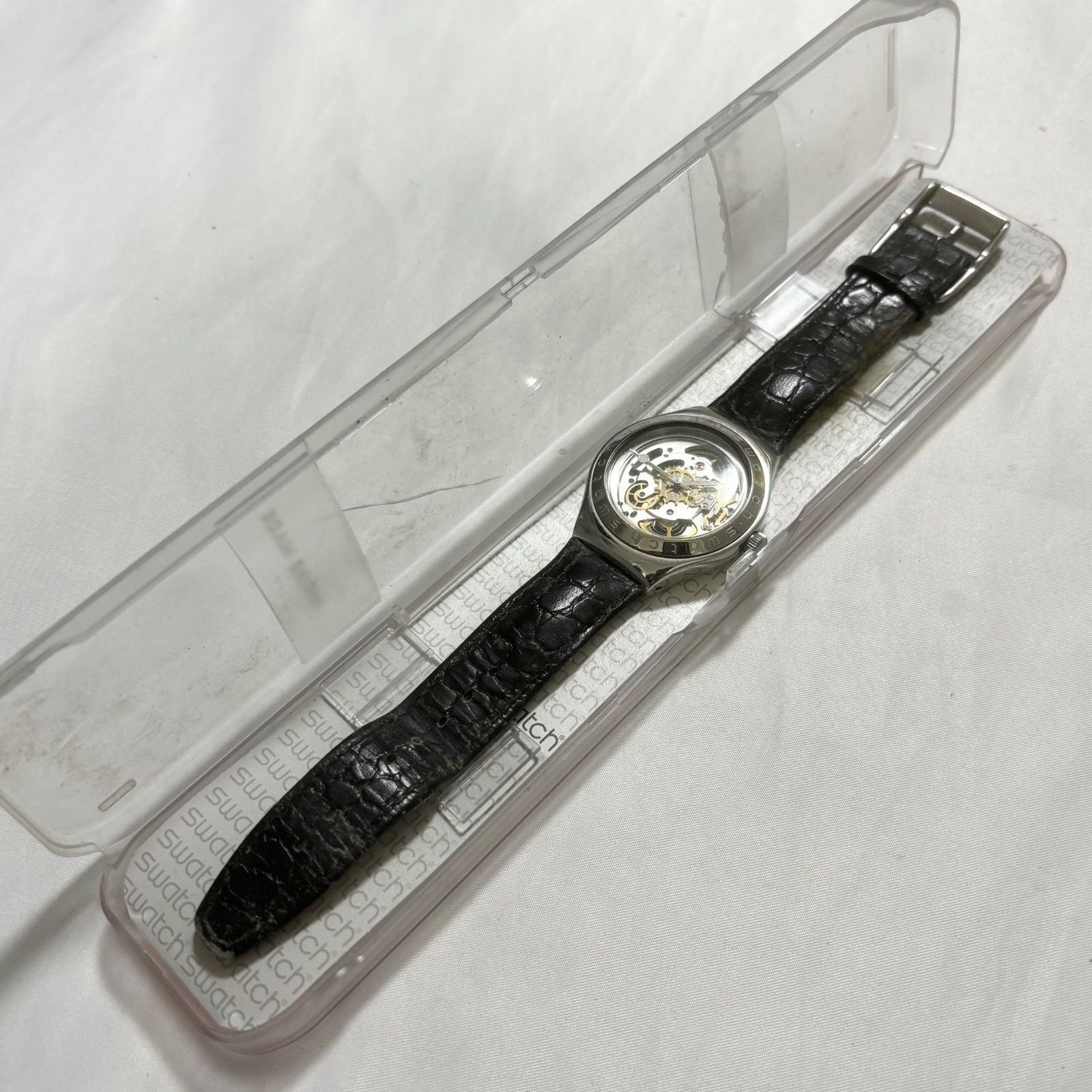 送料無料】Swatch/スウォッチ/Irony Automatic/アイロニー/スケルトン