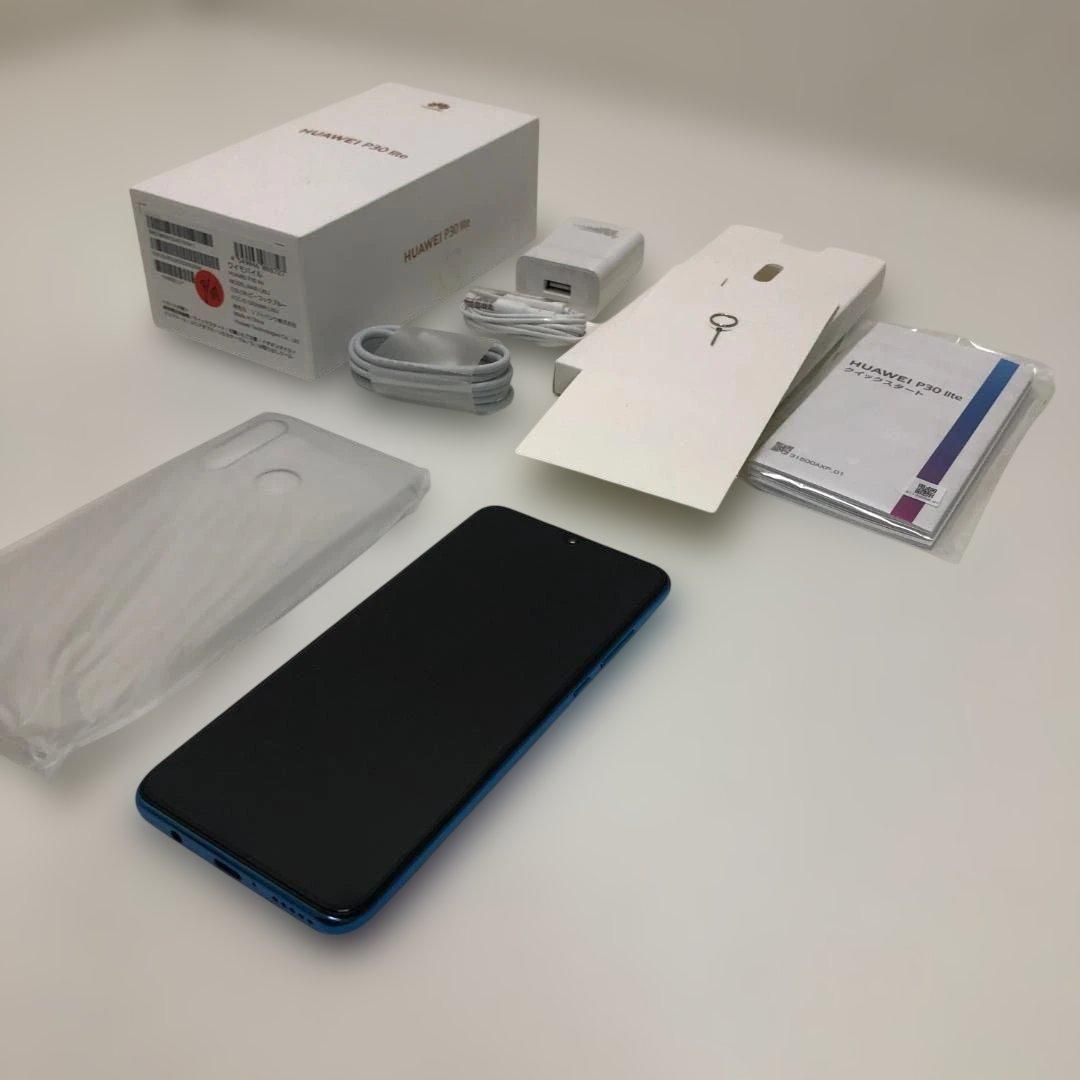 HUAWEI P30 lite 64GB SIMフリー 未使用に近い - メルカリ