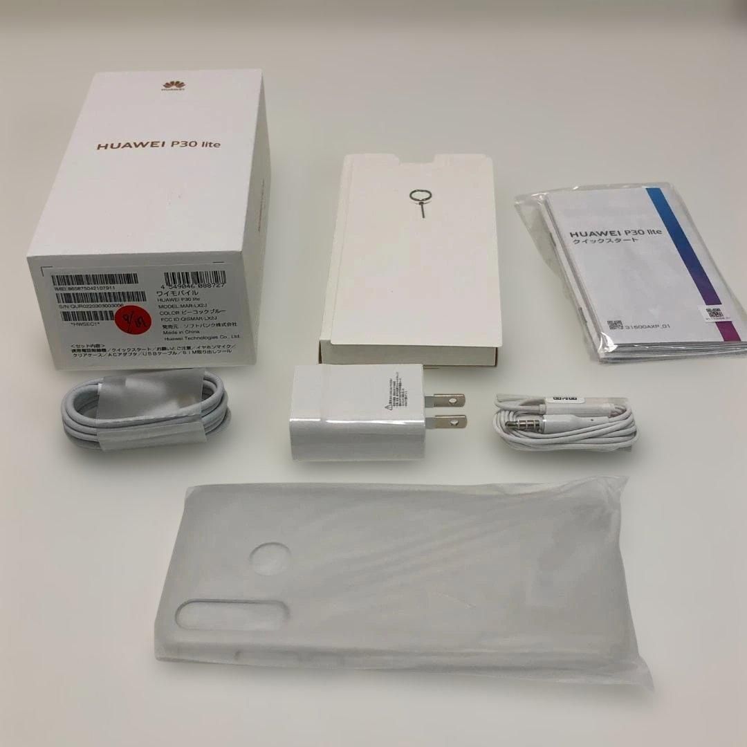 HUAWEI P30 lite 64GB SIMフリー 未使用に近い - メルカリ