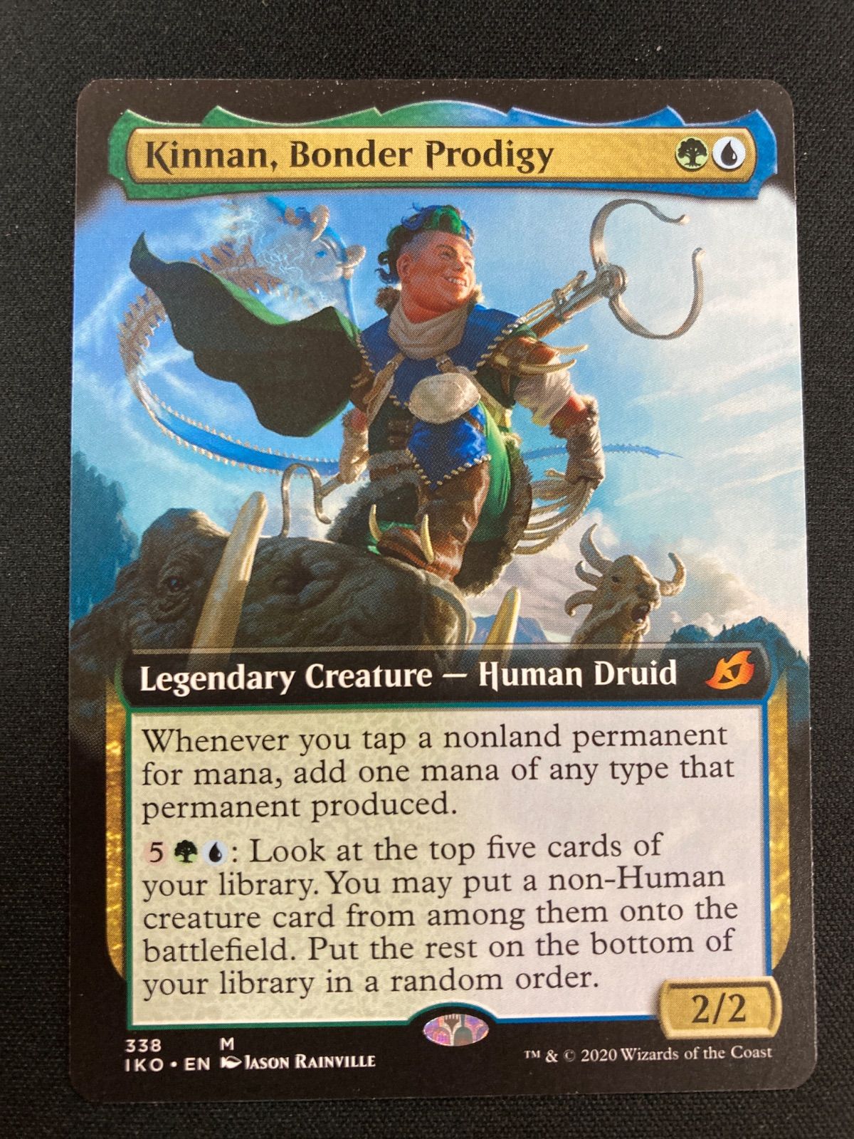 MTG 眷者の神童、キナン 英語 拡張アート - メルカリ